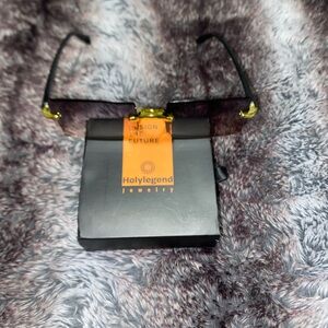 Holylegend Sunglasses with Black and Gold Accents